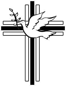 holy spirit clip art black and white