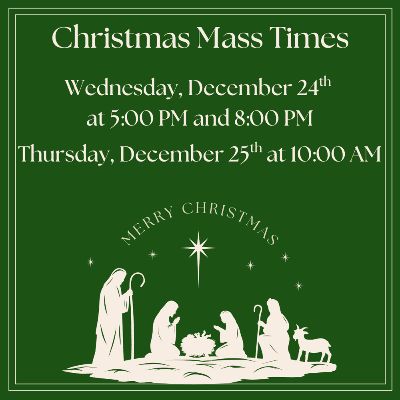 Nativity of the Lord Mass Times